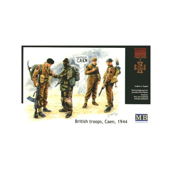 Cod.mb3512 TROPAS BRITANICAS EN CAEN, 1944 Esc.1/35 Cod.mb3512 TROPAS BRITANICAS EN CAEN, 1944 Esc.1/35