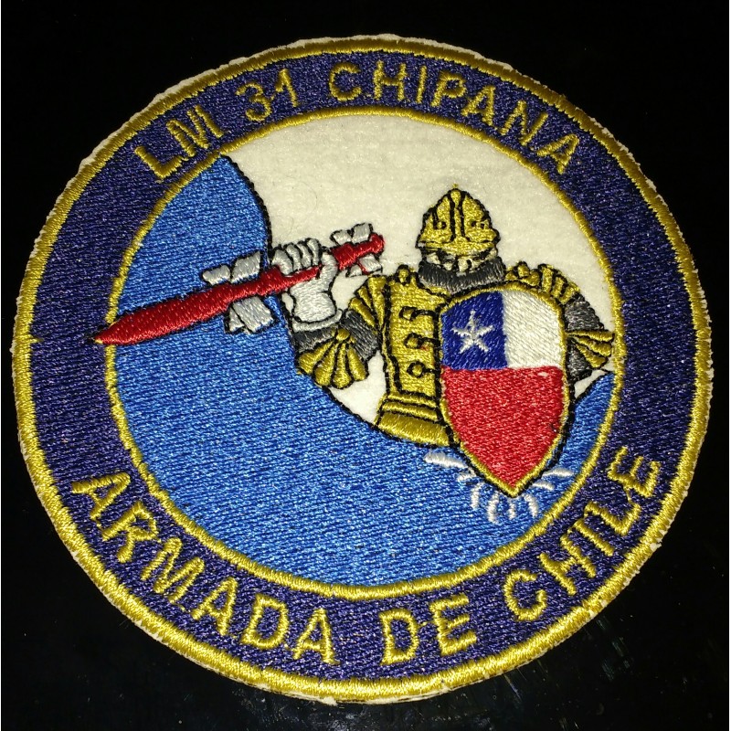 PARCHE LM 31 CHIPANA, ARMADA DE CHILE