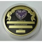 MEDALLA-MONEDA (COIN) CORAZON PURPURA U.S.A.