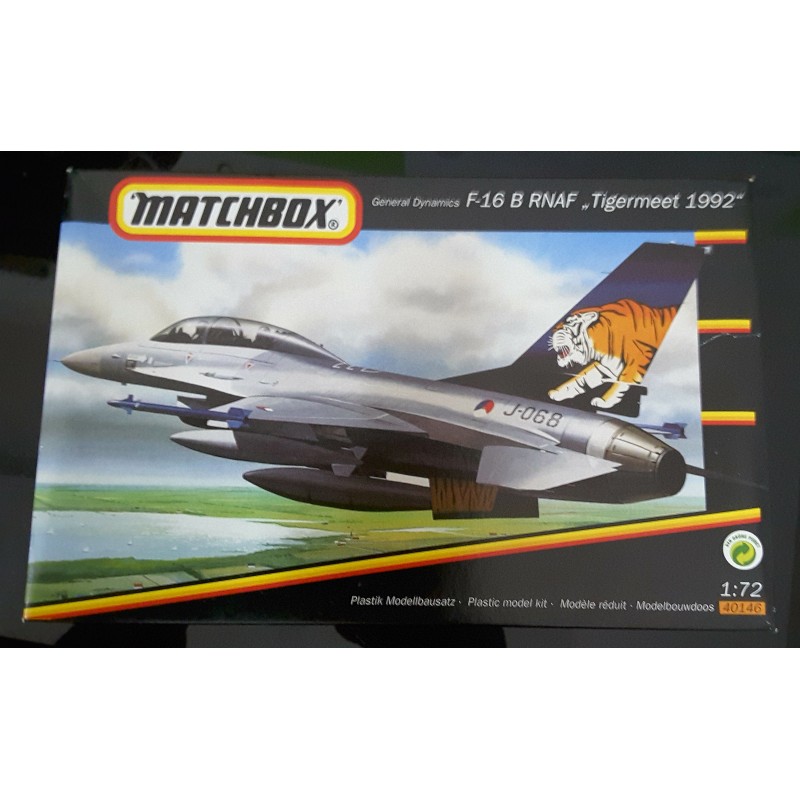 Cod.mat40146 GENERAL DYNAMICS F-16B RNAF "TIGERMEET 1992" Esc.1/72