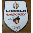 PLACA METALICA PUBLICITARIA AUTOS LINCOLN MERCURY