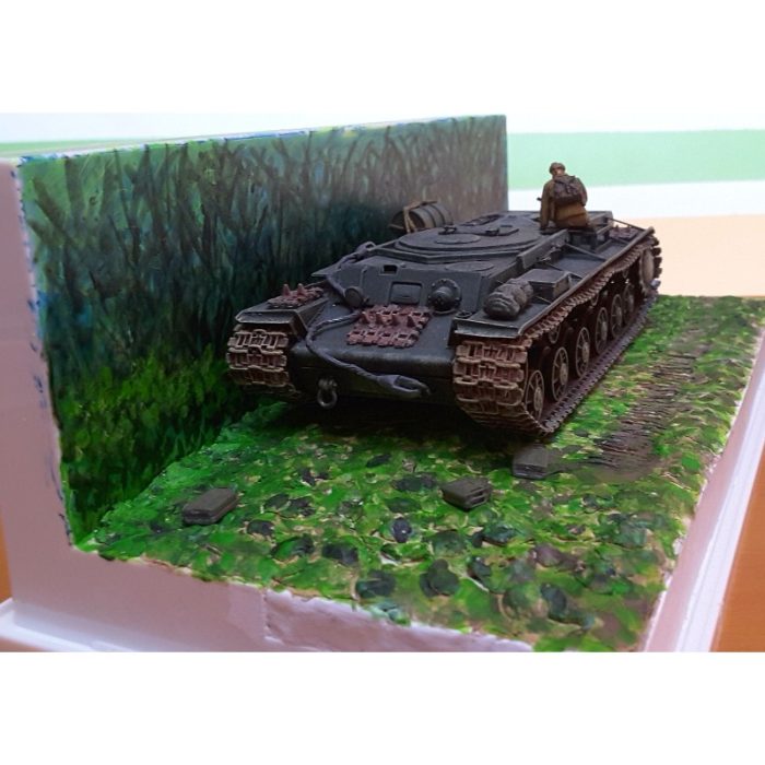 DIORAMA KV-1 MUNICIONERO EJERCITO SOVIETICO Esc.1/48