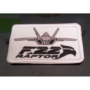 PARCHE DE MATERIAL F-22 RAPTOR USAF (1)