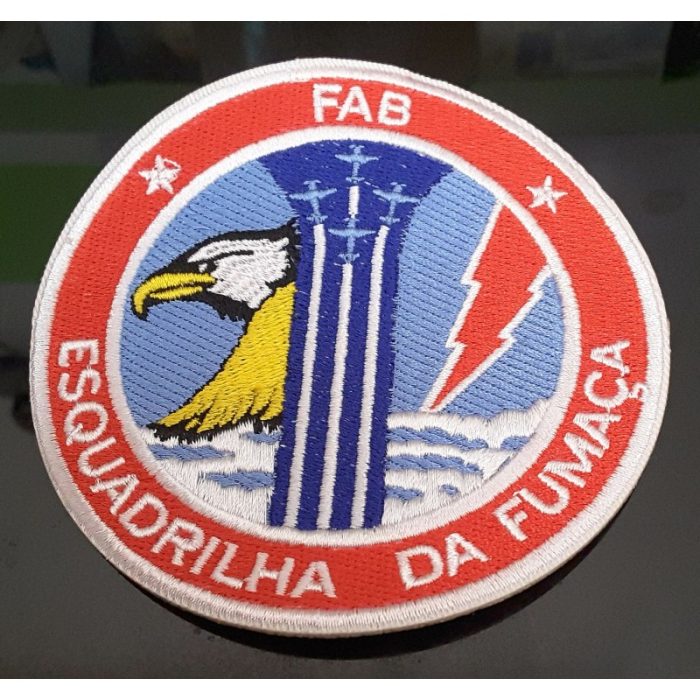 PARCHE ESCUADRILLA ACROBATICA DA FUMACA FUERZA AEREA DE BRASIL
