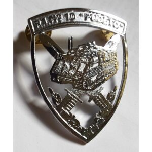 REGMIENTO DE INFANTERIA N°10 "PUDETO" EJERCITO DE CHILE (PLATEADA)