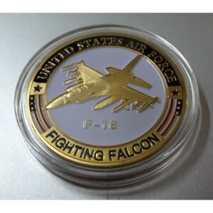 MEDALLA/MONEDA F-16 US. AIR FORCE (2)