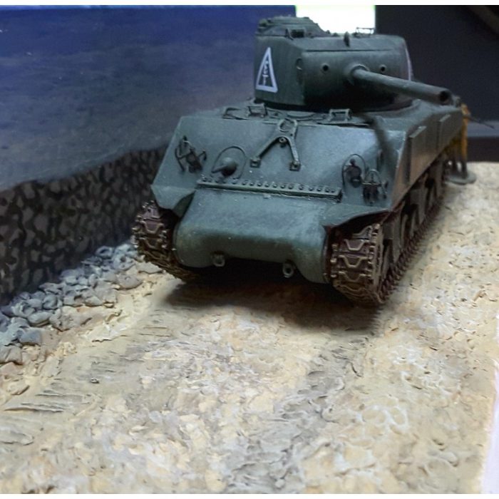 DIORAMA M-4 SHERMAN 76MM EJERCITO SOVIETICO Esc.1/48