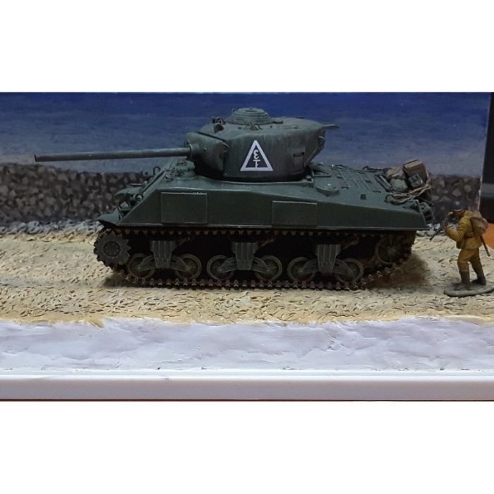 DIORAMA M-4 SHERMAN 76MM EJERCITO SOVIETICO Esc.1/48