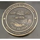 MEDALLA/MONEDA REGIMIENTO No 12 SANGRA, EJERCITO DE CHILE