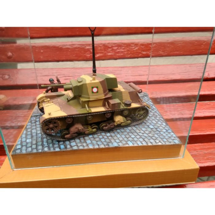 DIORAMA TANQUE POLACO 7 TP Esc.1/35