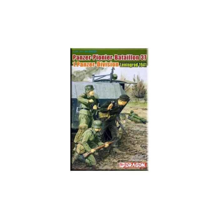 Cod.dra6651 PANZER-PIONIER-BATALLON 37,1. PANZER-DIVISION. LENINGRAD 1941 Esc.1/35