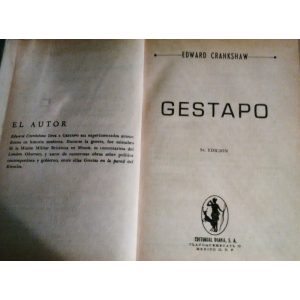 GESTAPO, Ed. Diana s.a.