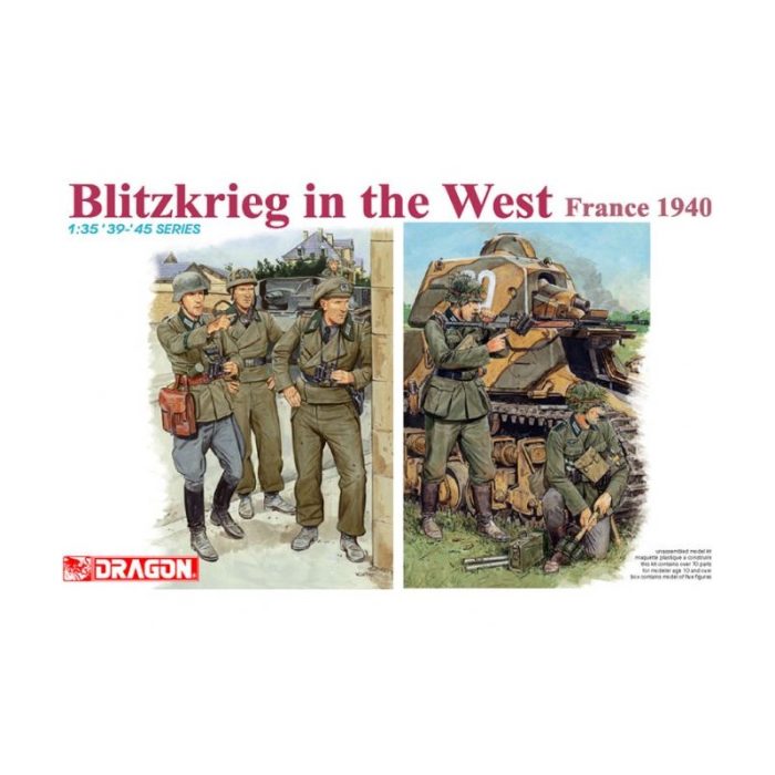Cod.dra6347 BLITZKRIEG IN THE WEST, FRANCIA 1940 Esc.1/35 Cod.dra6347 BLITZKRIEG IN THE WEST, FRANCIA 1940 Esc.1/35