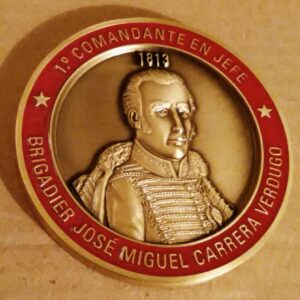 MEDALLA/MONEDA COMANDANCIA EN JEFE EJERCITO DE CHILE 2018