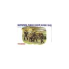 Cod.dra6129 SURVIVOR PANZER CREW (KURSK 1943) Esc.1/35