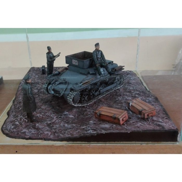 DIORAMA MUNICIONERO ALEMAN SCHELEPPER 1AUSF.A Esc.1/35