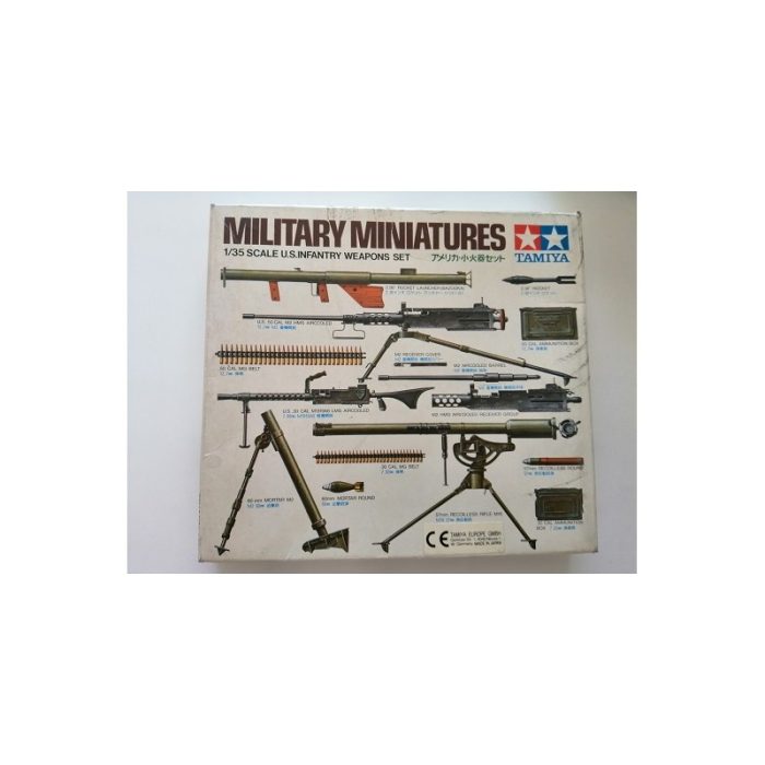 cod.35121 SET ARMAS INFANTERIA ESTADOS UNIDOS Esc.1/35