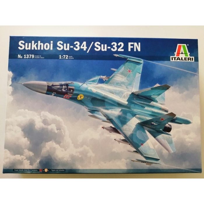 Cod.ita1379 SUKHOI SU-34 SU-32 FN Esc.1/72 Cod.ita1379 SUKHOI SU-34 SU-32 FN Esc.1/72