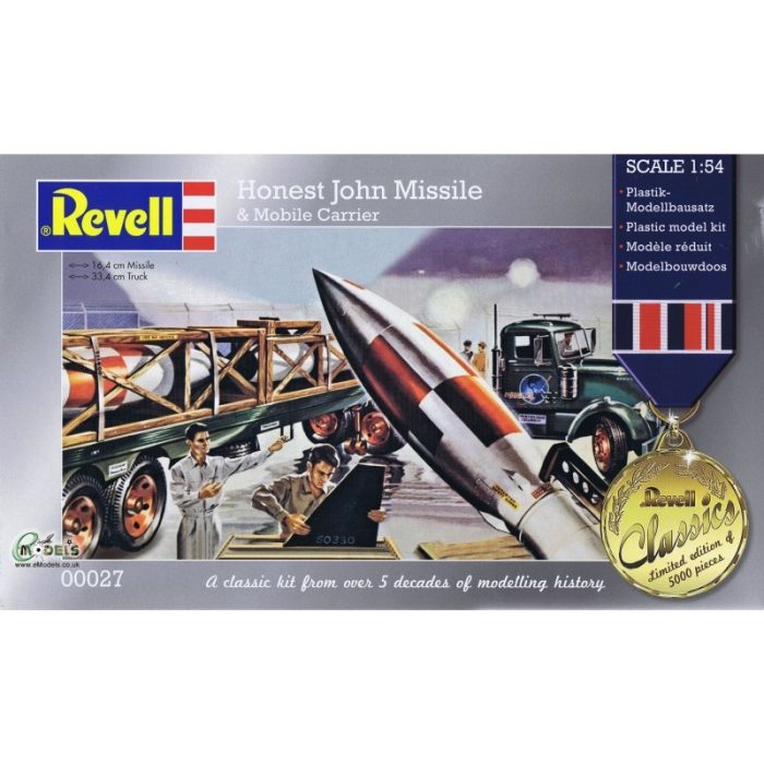 Cod.rev00027 HONEST JOHN MISSILE & MOBILE CARRIER Esc.1/54