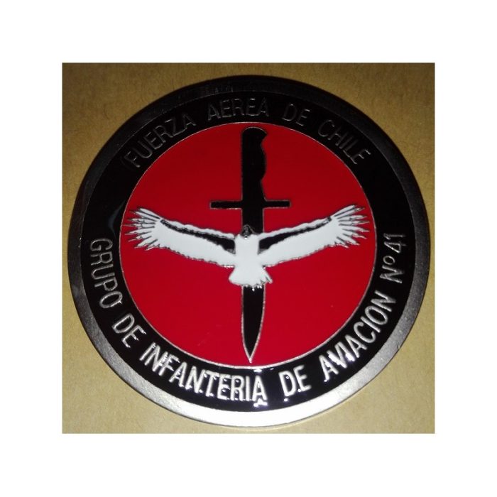 MEDALLA/MONEDA GRUPO DE INFANTERIA DE AVIACION Nº 41, FUERZA AEREA DE CHILE MEDALLA/MONEDA GRUPO DE INFANTERIA DE AVIACION Nº 41, FUERZA AEREA DE CHILE