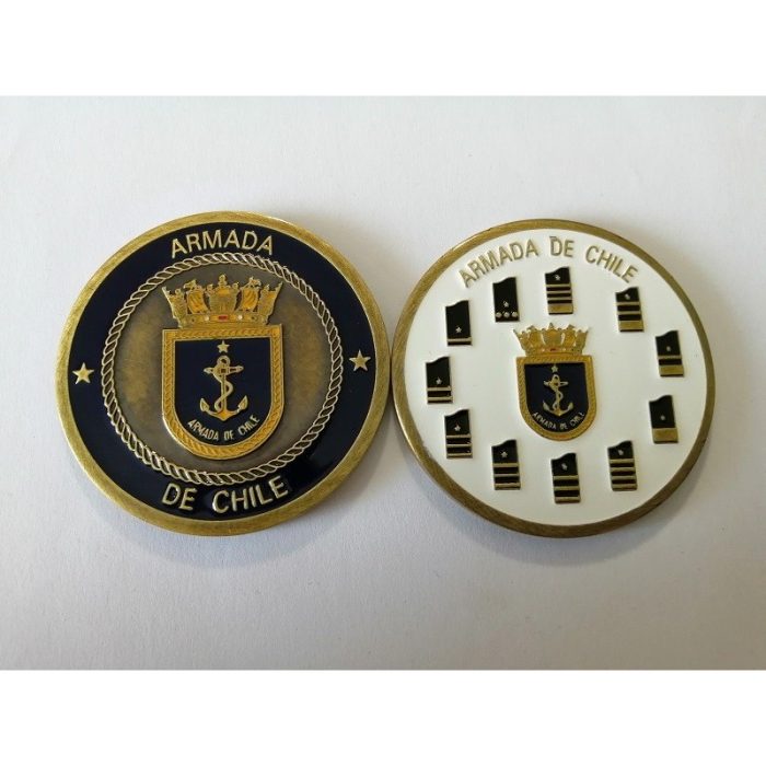 MEDALLA/MONEDA OFICIALES ARMADA DE CHILE