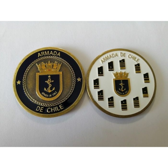 MEDALLA/MONEDA OFICIALES ARMADA DE CHILE