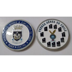 MEDALLA/MONEDA OFICIAL DE LA FUERZA AEREA DE CHILE