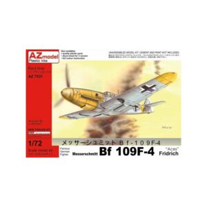 Cod.azm7531 MESSERSCHMITT BF-109F-4 "ACES" FRIDRICH Esc.1/72