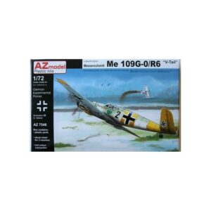 Cos.azm7546 MESSERSCHMITT BF-109G-0/R-6 "V-TAIL" Esc.1/72