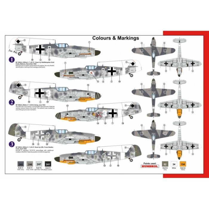 Cod.azm7511 MESSERSCHMITT BF-109G-6 TROP Esc.1/72 Cod.azm7511 MESSERSCHMITT BF-109G-6 TROP Esc.1/72