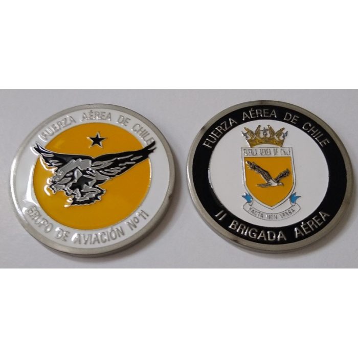 MEDALLA/MONEDA GRUPO DE AVIACIÓN N° 11, FUERZA AEREA DE CHILE