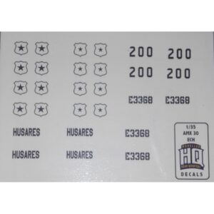 SET CALCAS AMX-30 EJERCITO DE CHILE Esc.1/35