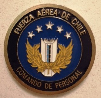 MEDALLA/MONEDA COMANDO DE PERSONAL. FUERZA AEREA DE CHILE