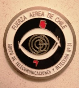MEDALLA/MONEDA GRUPO DE TELECOMUNICACIONES Y DETECCION Nº31. FUERZA AEREA DE CHILE
