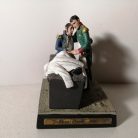 NAPOLEON VISITANDO AL MARISCAL LANNES. ESC 1/32