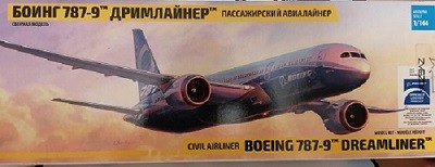 Cod. Zve7021 BOEING 787-9 "DREAMLINER". ESC 1/144