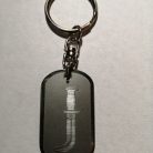 COD. LLV013 LLAVERO COMANDO PLATEADO