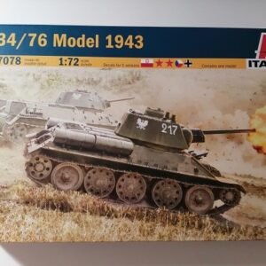 COD. ITA7078 T-34/76 MOD.43. ESC1/72