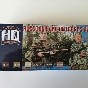 SET PINTURA ACRILICA HQ RUSSIAN CAMO UNIFORMS WWII