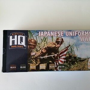 SET PINTURA ACRILICA HQ JAPANESE UNIFORMS WWII
