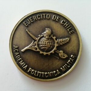 MEDALLA/MONEDA ACADEMIA POLITECNICA MILITAR. EJERCITO DE CHILE