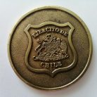MEDALLA/MONEDA DOTACION ANTARTICA 2016-2017. EJERCITO DE CHILE