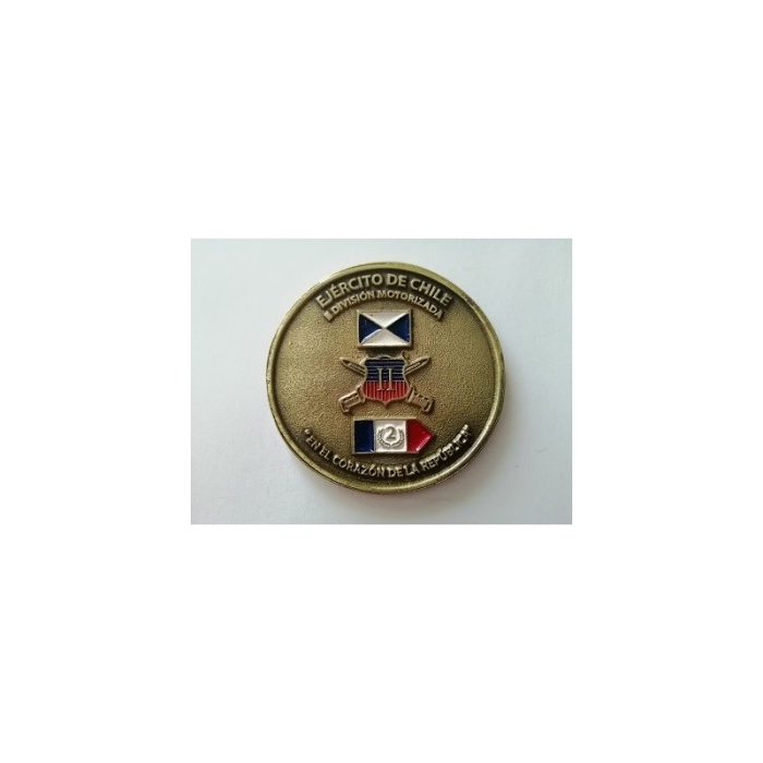 MEDALLA/MONEDA DIVISION MOTORIZADA EJERCITO DE CHILE