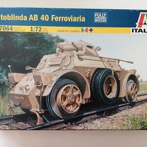 COD. ITA7064 AUTOBLINDA AB 40 FERROVIARIA. ESC 1/72