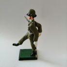 FIGURA PLOMO R. POLETTI CARABINERA DESFILANDO 02