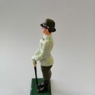 FIGURA PLOMO R. POLETTI CARABINERA GUARDIA PALACIO