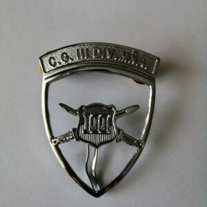 PIOCHA III DIVISION MONTAÑA