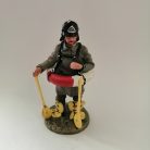 BOMBERO ALEMANIA 1900 CON SALVAVIDA