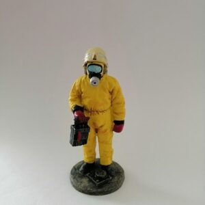 BOMBERO TRAJE DE PROTECCION QUIMICA ALEMANIA 1996