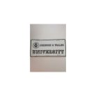 PLACA METALICA PUBLICITARIA UNIVERSITY JOHNSON & WALES